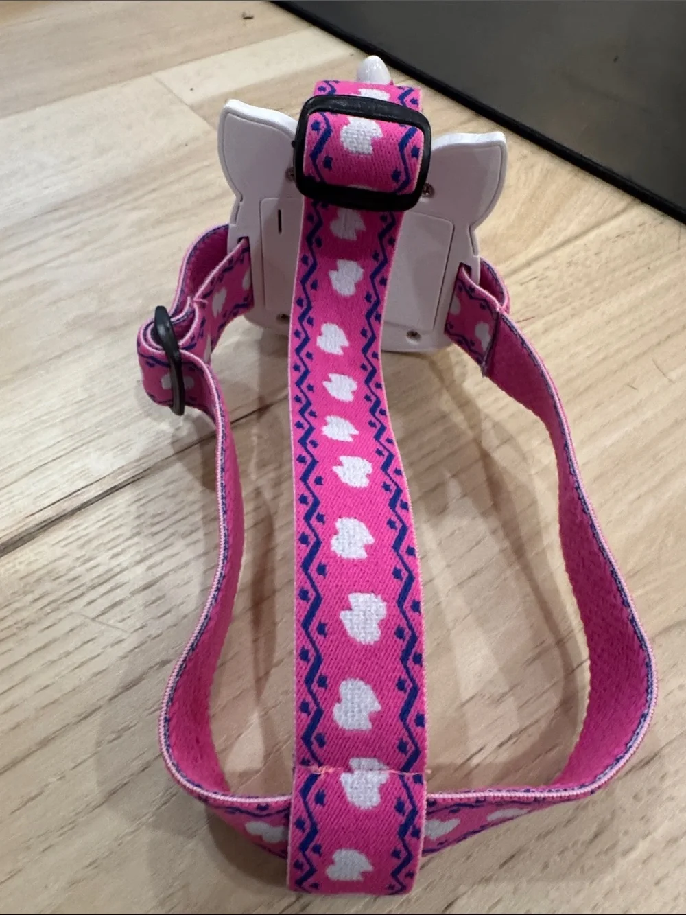 Kids Unicorn LED Headlamp - Pink Adjustable Strap
